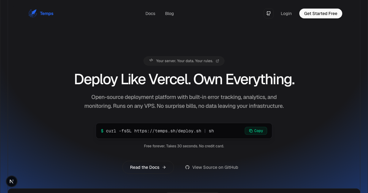 Temps - One Price, Every Feature, No Surprises